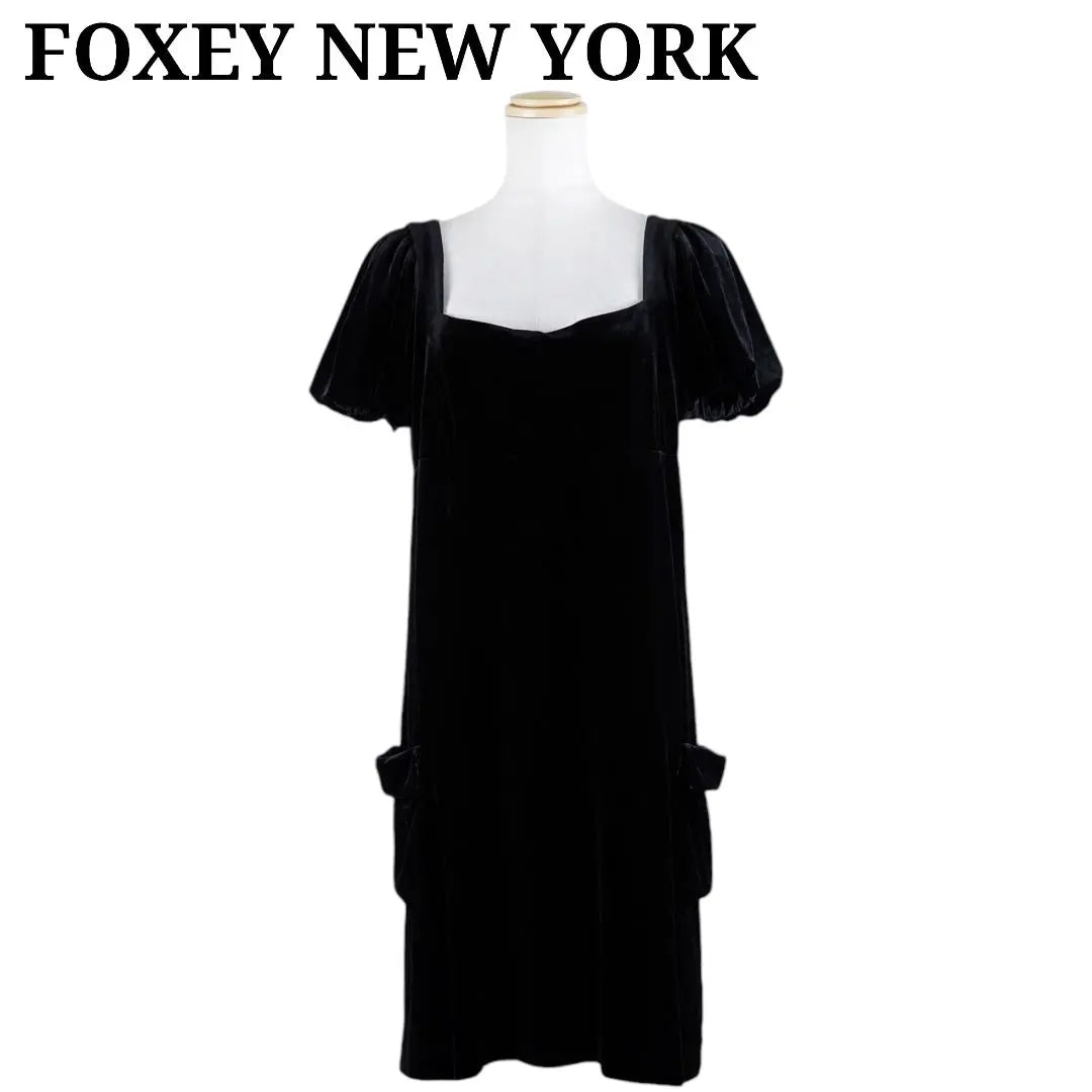 Good condition Foxy FOXEY NEW YORK Stretch Velour Dress