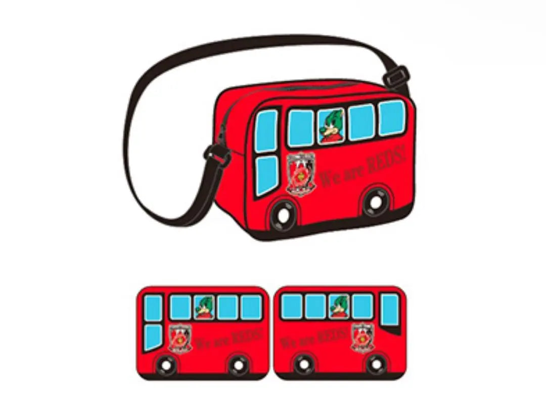 Urawa Reds bus-type multi-bag