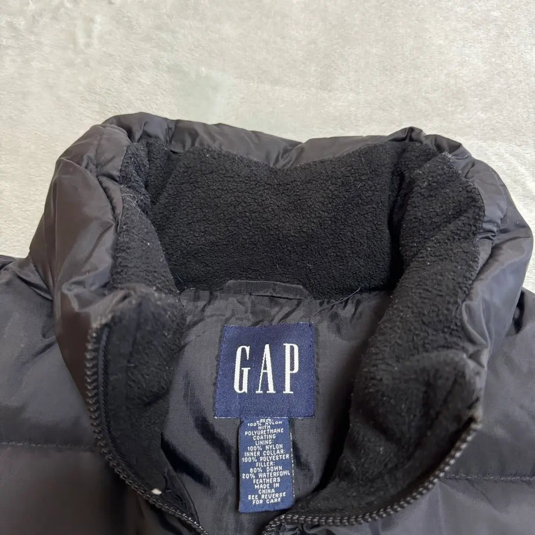 00's OLD GAP Down Jacket Two Tone Green Black