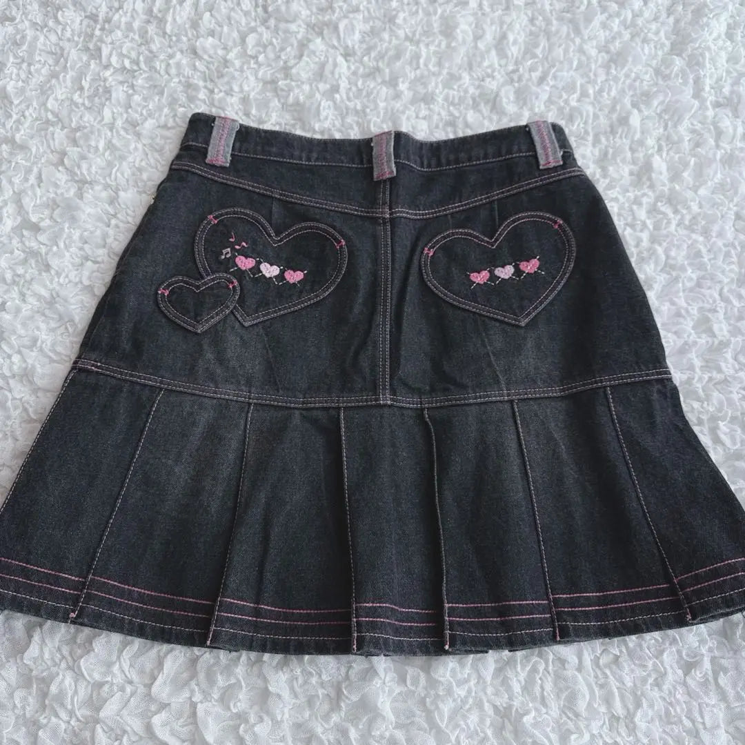 mezzo piano mezzo piano bellier y2k denim skirt 160