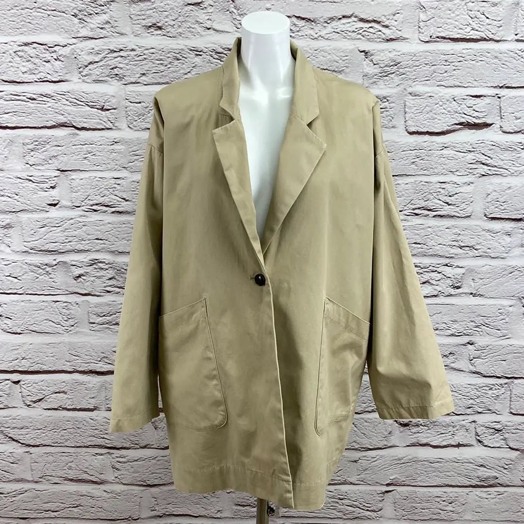 ☆7429S☆ Chaqueta con coronas de rodeo beige