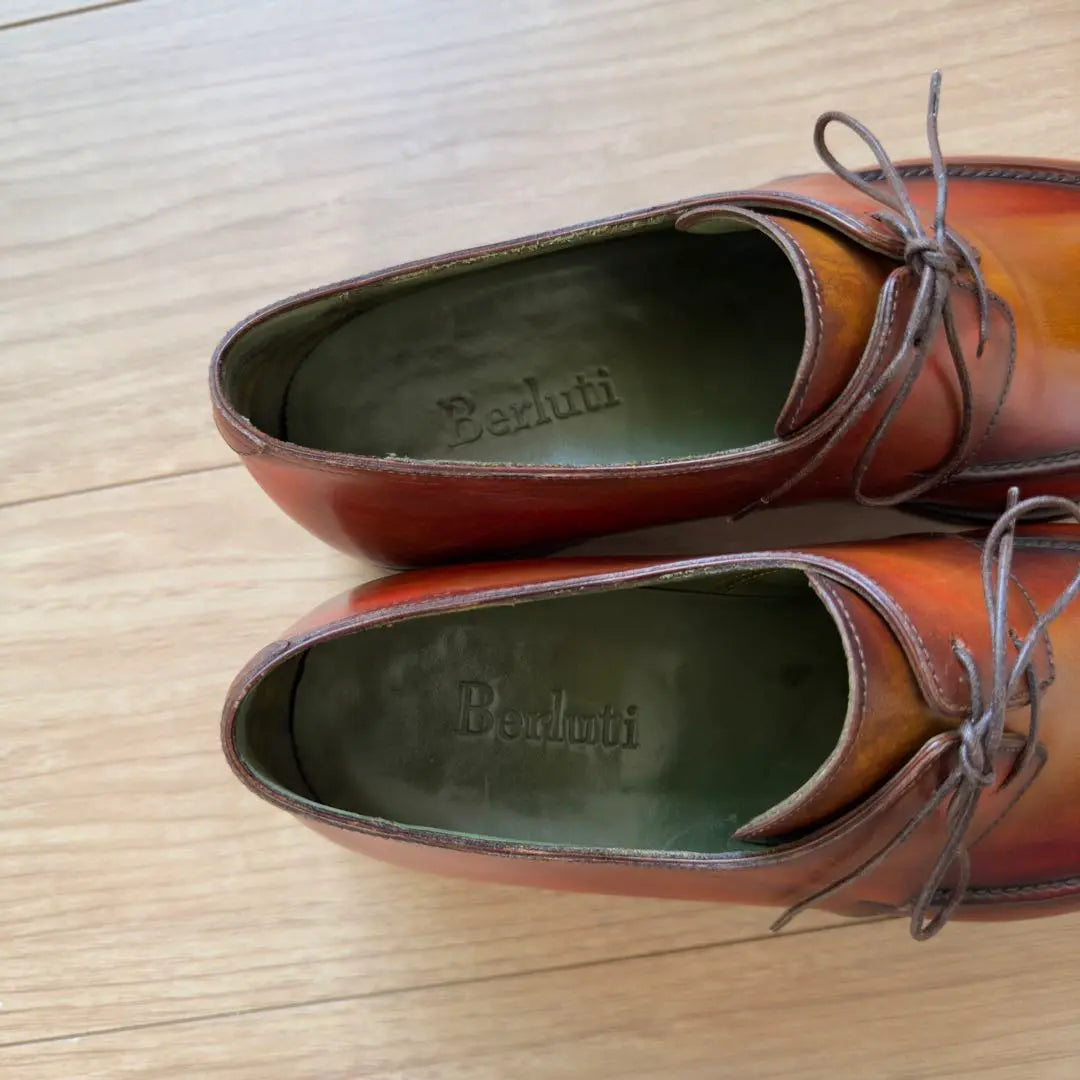 Limited price of 353,000 Berluti limited Andy Multicolor Patinine leather shoes | 定価35.3万 ベルルッティ 限定アンディ マルチカラーパティーヌレザーシューズ