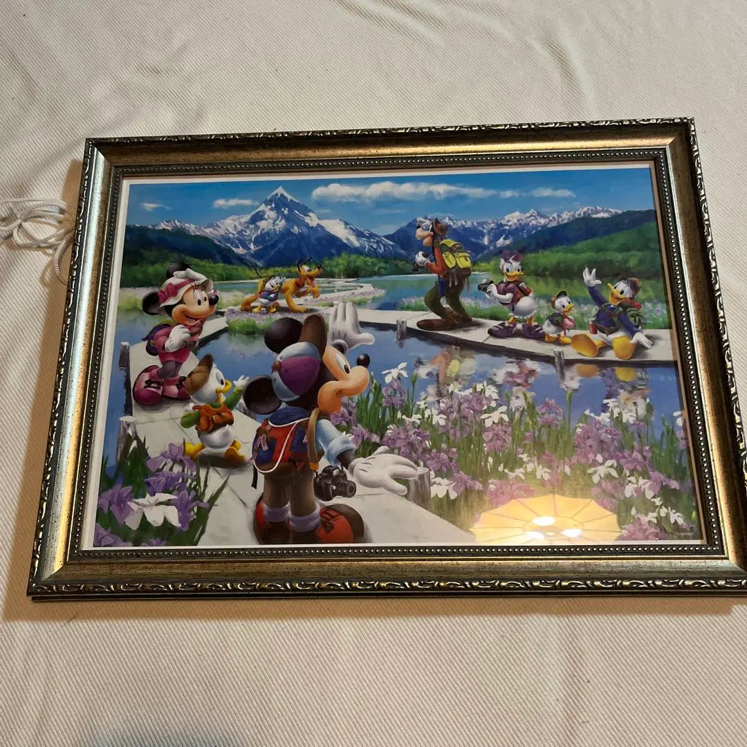 Yomiuri Shimbun Framed Picture Series Disney Art Collection Seasonal Framed 24 sheets