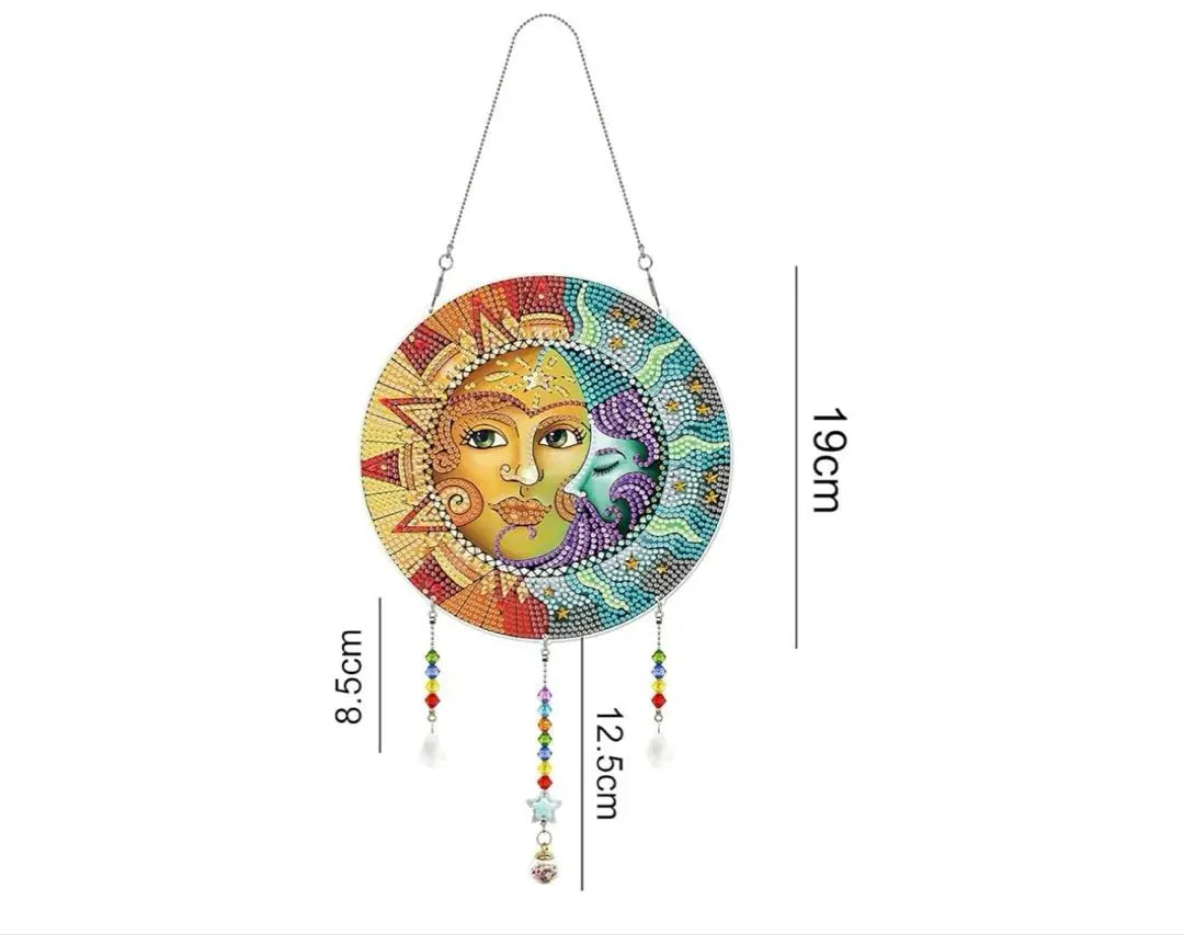 Diamond Art ✨ Sun and Moon Indoor Outdoor Decoration Gift Decoration