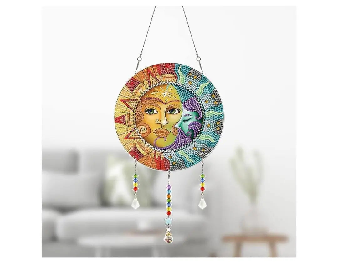 Diamond Art ✨ Sun and Moon Indoor Outdoor Decoration Gift Decoration