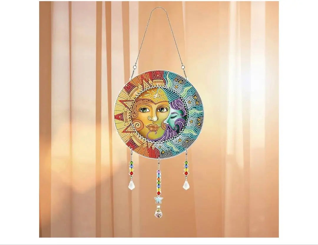 Diamond Art ✨ Sun and Moon Indoor Outdoor Decoration Gift Decoration