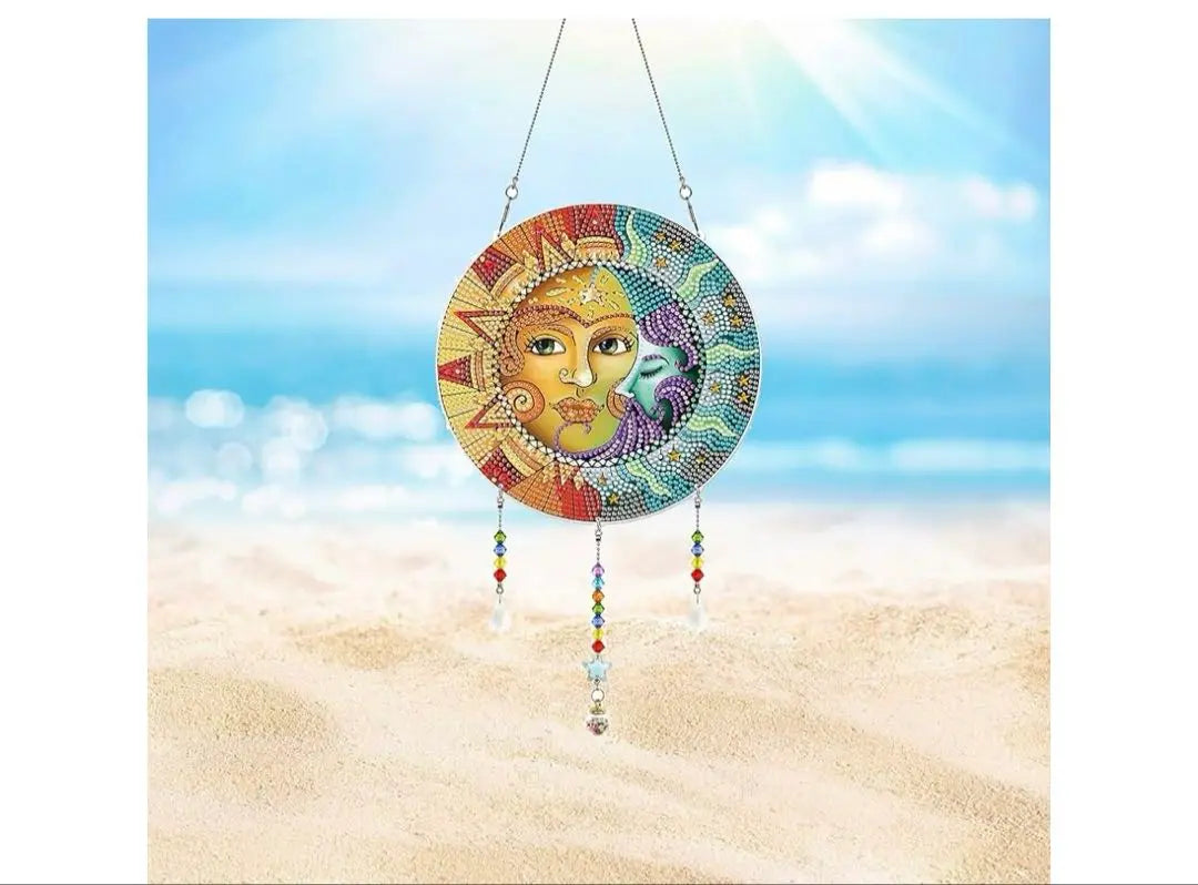 Diamond Art ✨ Sun and Moon Indoor Outdoor Decoration Gift Decoration