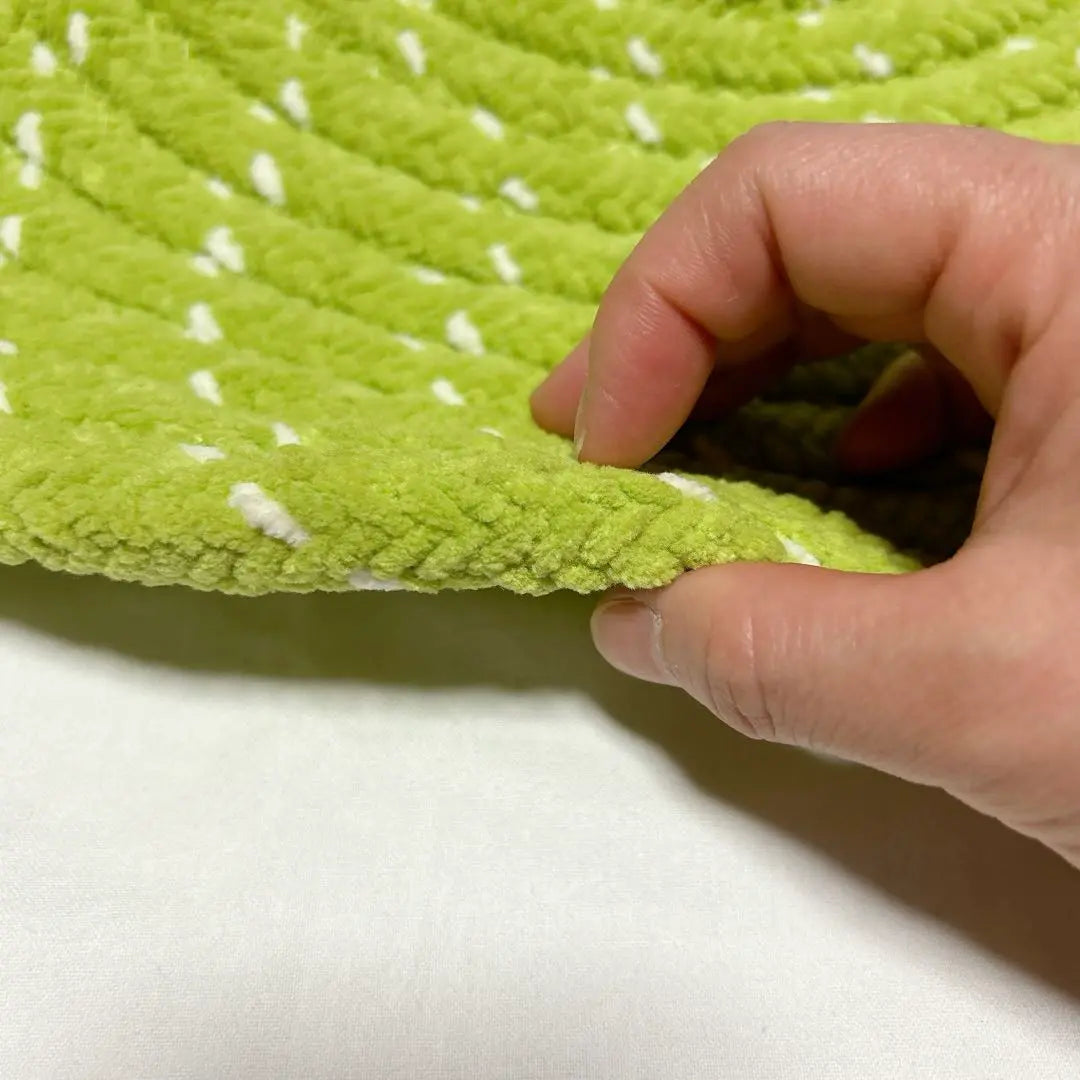 Cojín para silla Cama para mascotas Verde Verde 50 x 50 Suave y esponjoso