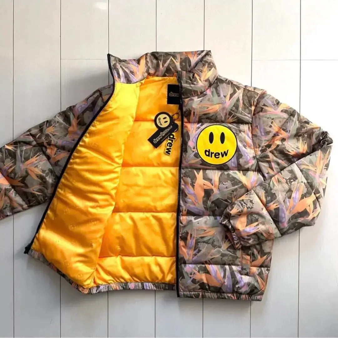 [New] DREW HOUSE CAMO down jacket