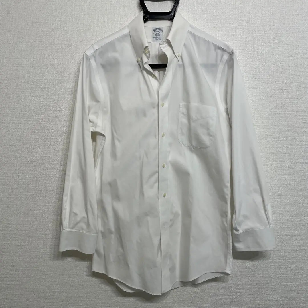 Brooks Brothers Pin Oxford BD Shirt White