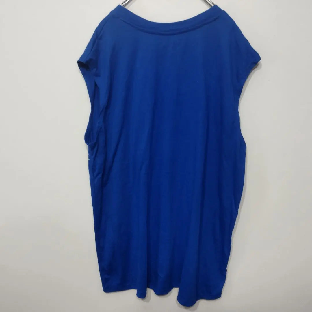 USA Vintage OPENTRAILS Sleeveless Blue 2XL