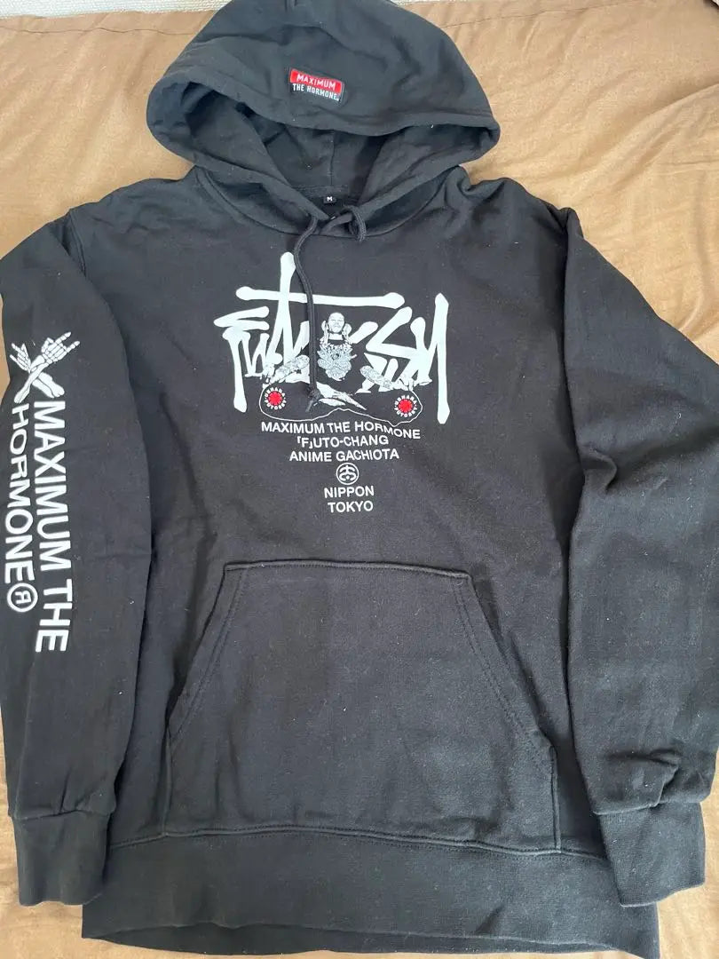 [Popular ☆ Raro ☆] Sudadera con capucha Maximum the Hormone FUTOSSY | 【人気☆希少☆】マキシマムザホルモン FUTOSSY スウェットパーカー