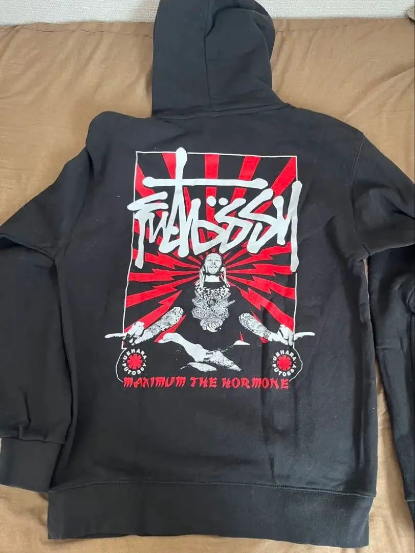 [Popular ☆ Raro ☆] Sudadera con capucha Maximum the Hormone FUTOSSY | 【人気☆希少☆】マキシマムザホルモン FUTOSSY スウェットパーカー