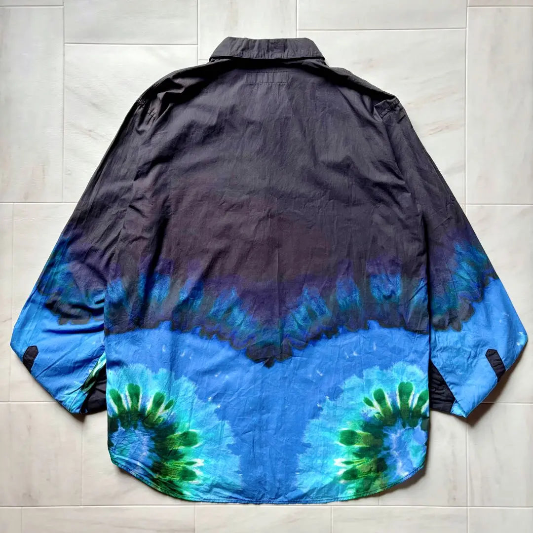 [SS2013/Made in Japan] Phenomenon Thai Daifura Print Shirt L size | 【SS2013/日本製】 フェノメノン タイダイフラワープリントシャツ Lサイズ