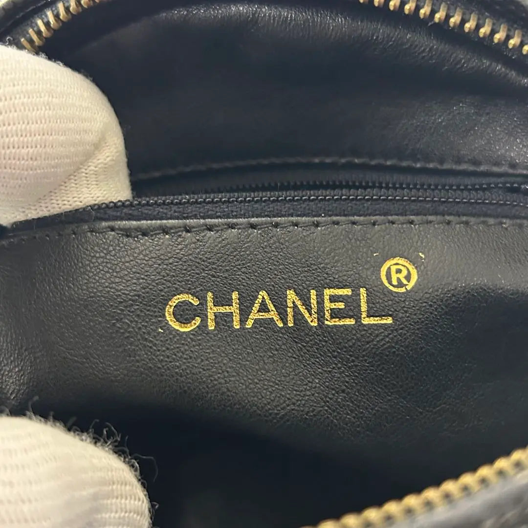 CHANEL Chanel Pouch Fringe Lizard