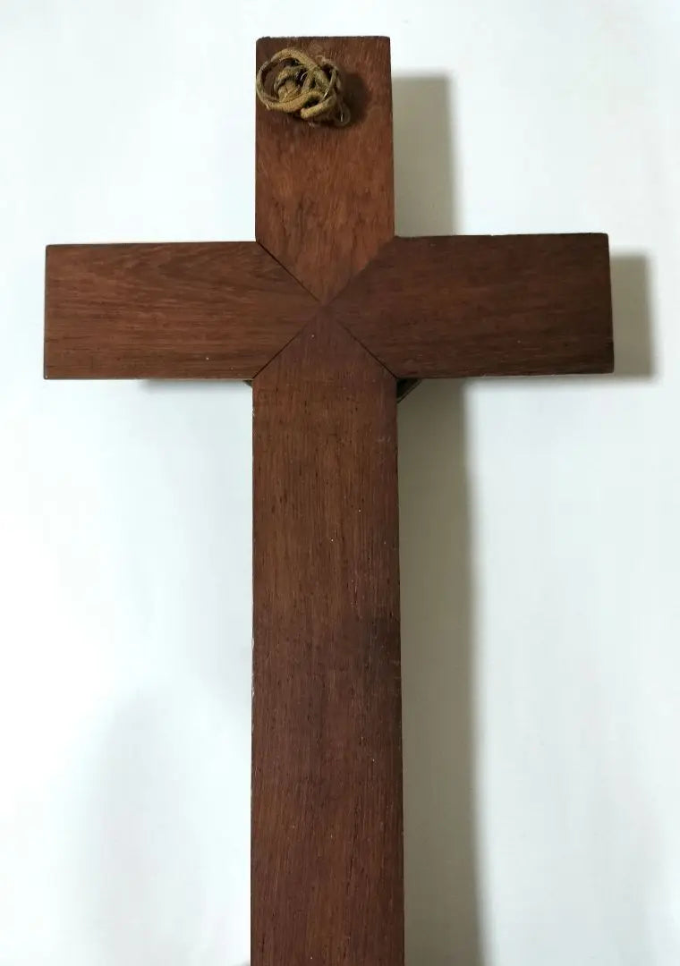 Crucifixion statue Christianity Cross Antique Wooden Golgoda Hill Western Antique