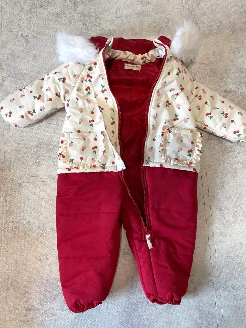 ★Super beautiful condition★ Snowwear jumpsuit 90