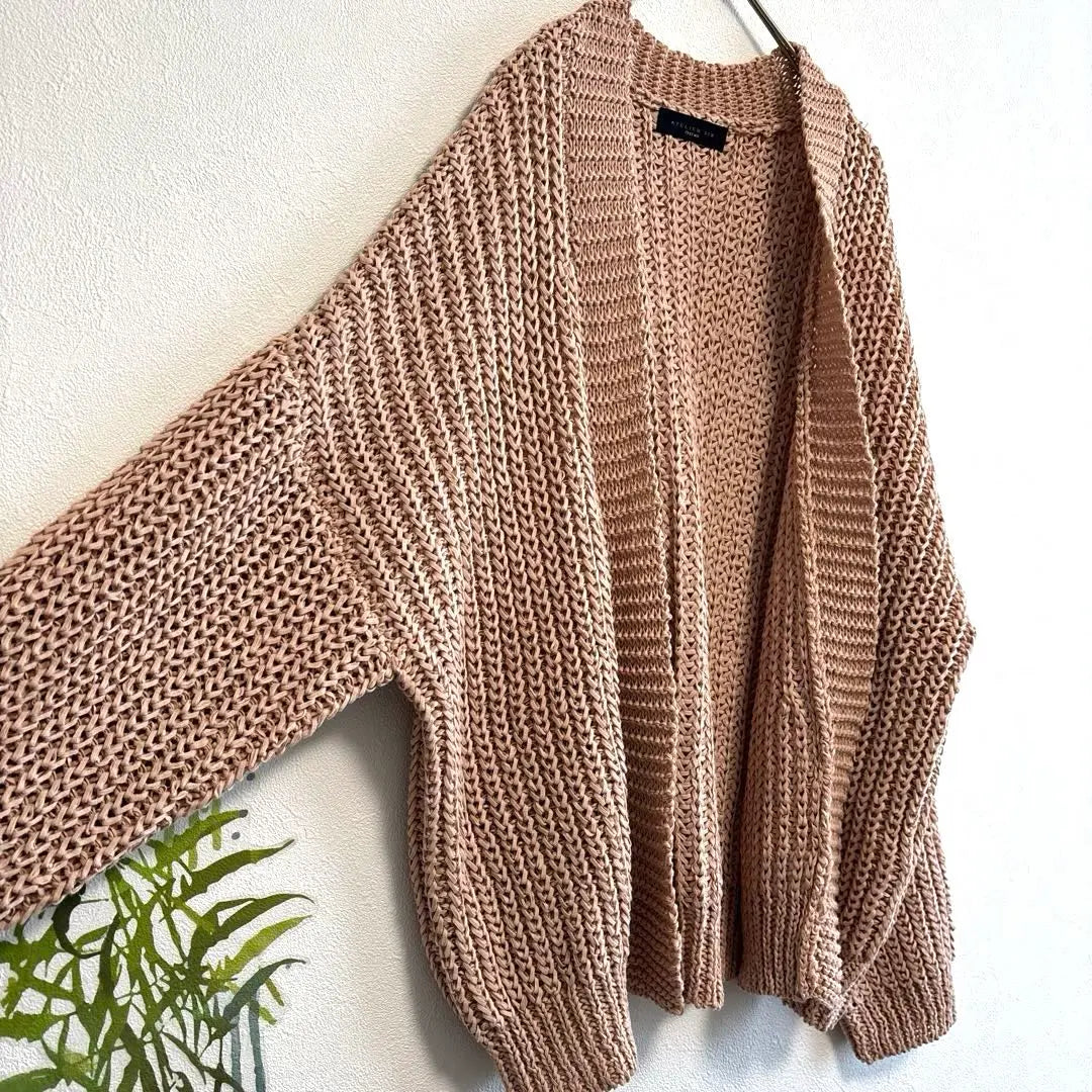 A1111 ATELIER SIX Cardigan Haori Pink