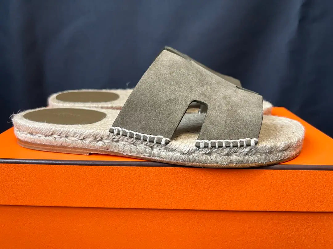 [Unused] Hermes Espadrilles Sandals Size 41 Men's