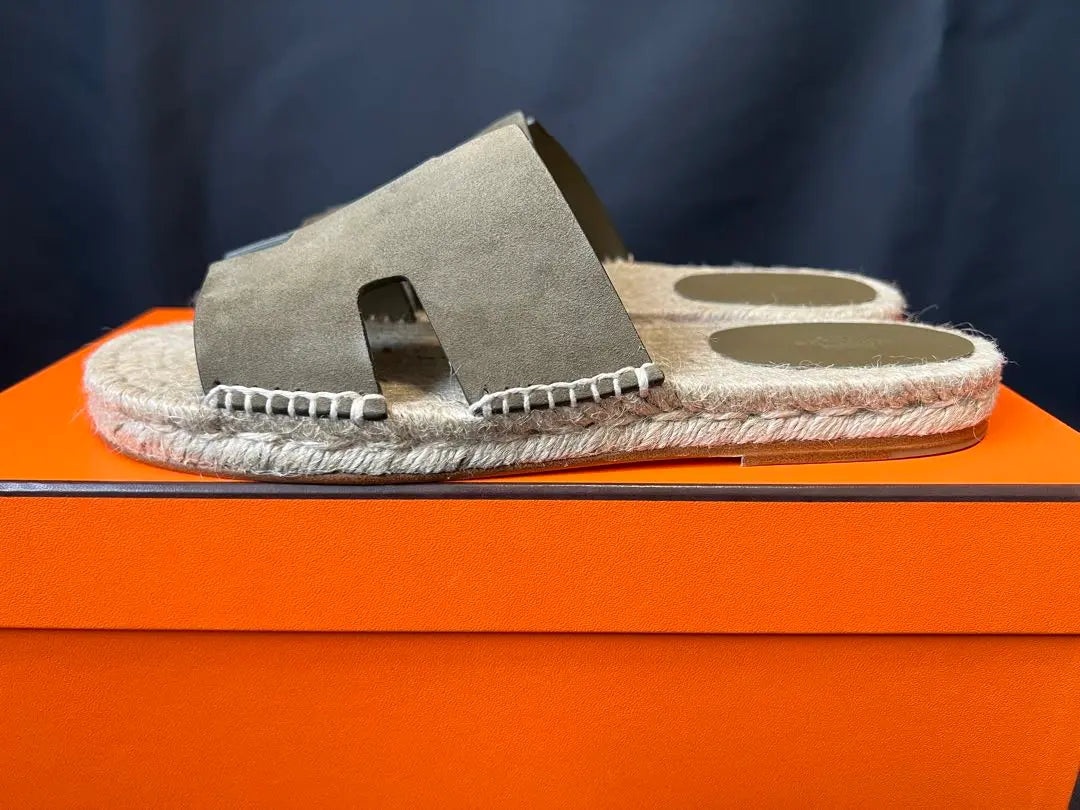 [Unused] Hermes Espadrilles Sandals Size 41 Men's