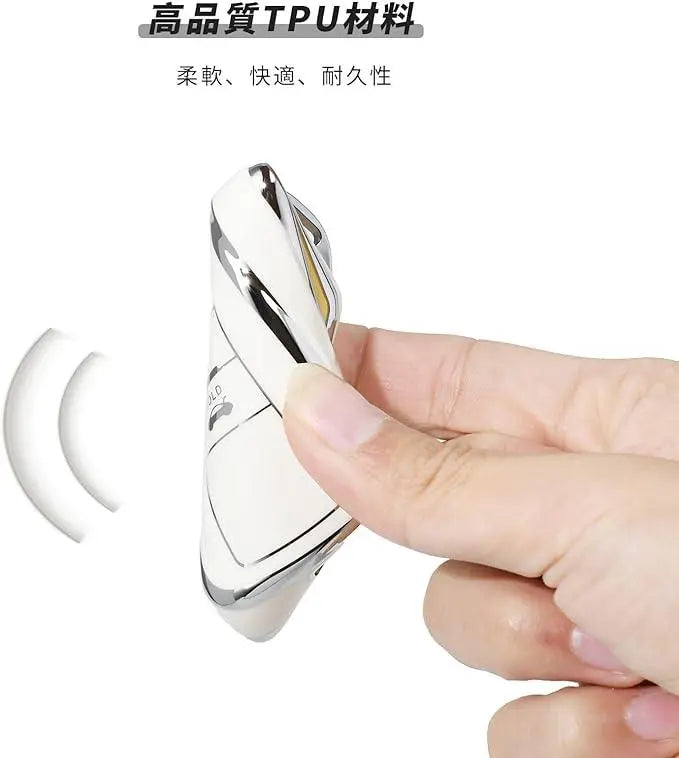 Toyota Smart Key Case TPU Key Cover Shirokane 3 button RAV4