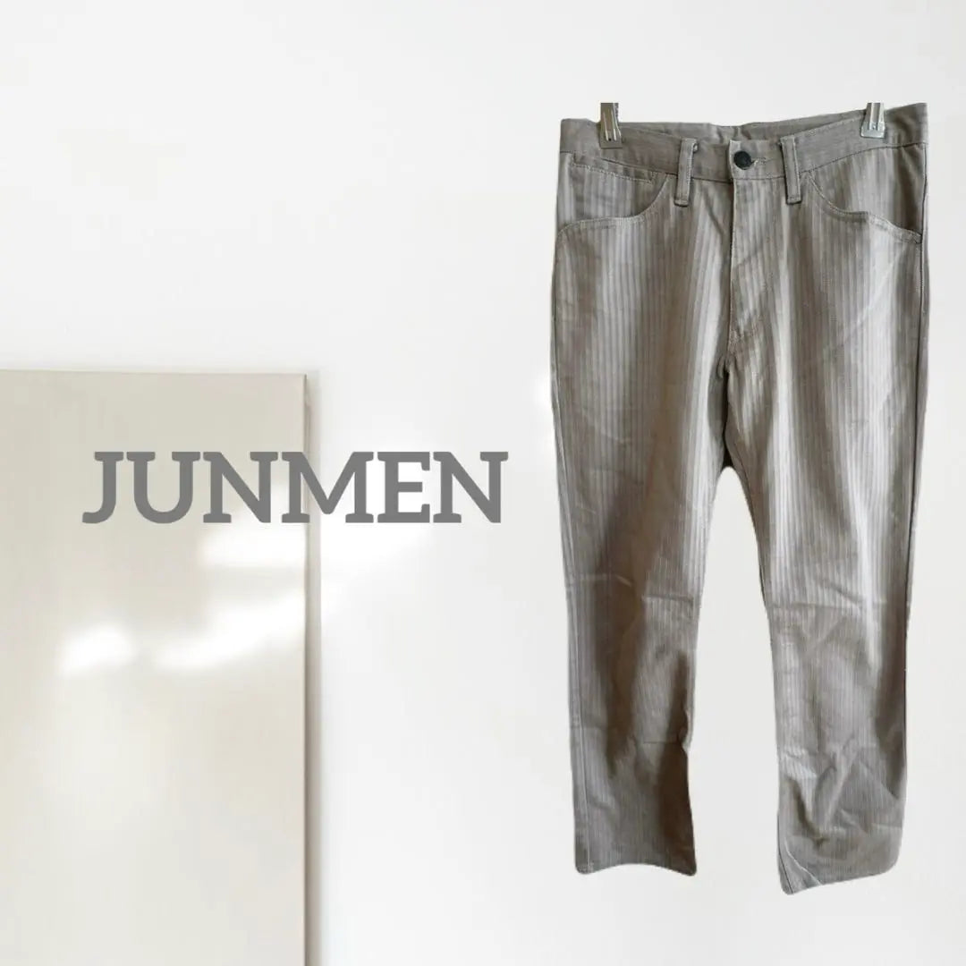 k2489 [Junmen] Slacks pants/Beautiful condition Cleanliness Neat look Rare design