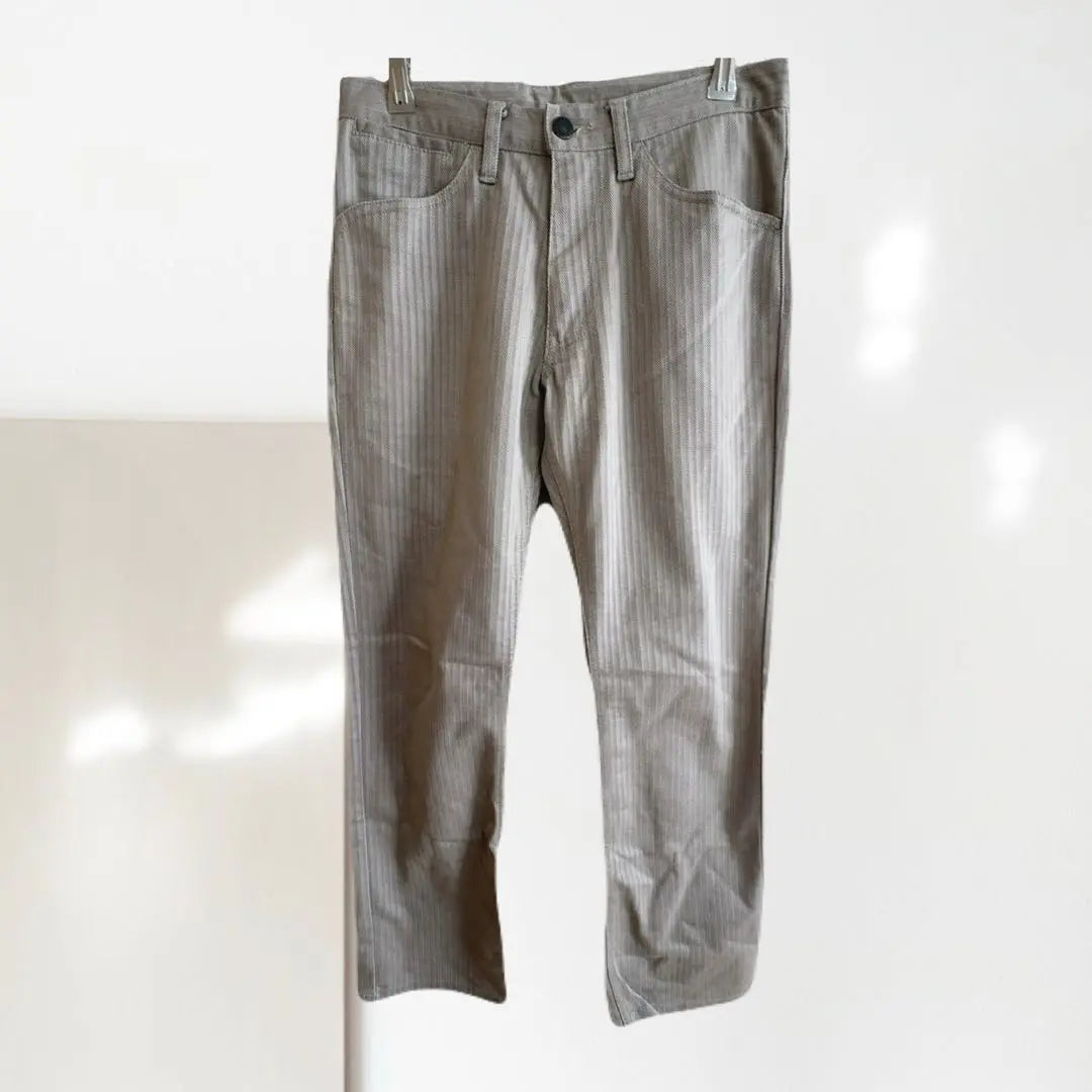 k2489 [Junmen] Slacks pants/Beautiful condition Cleanliness Neat look Rare design