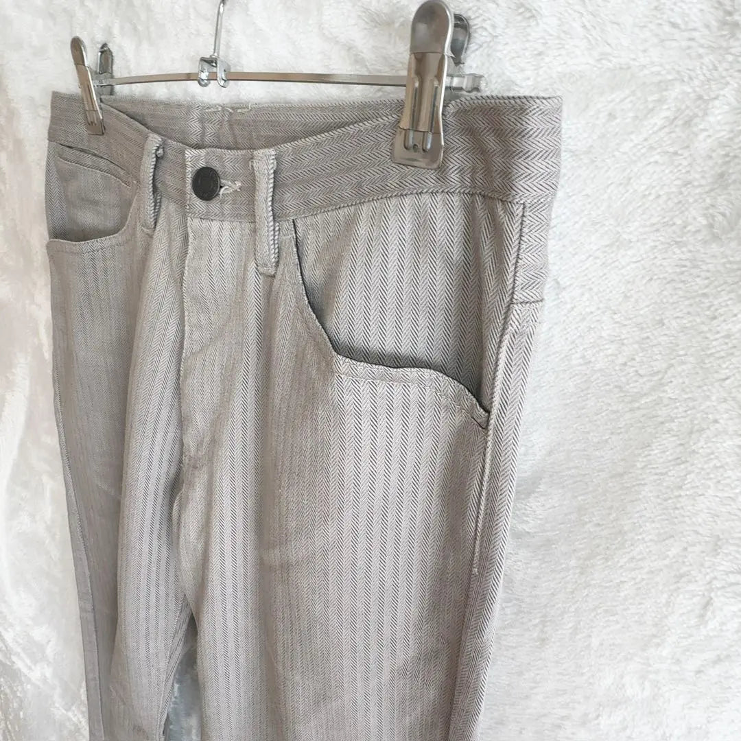 k2489 [Junmen] Slacks pants/Beautiful condition Cleanliness Neat look Rare design