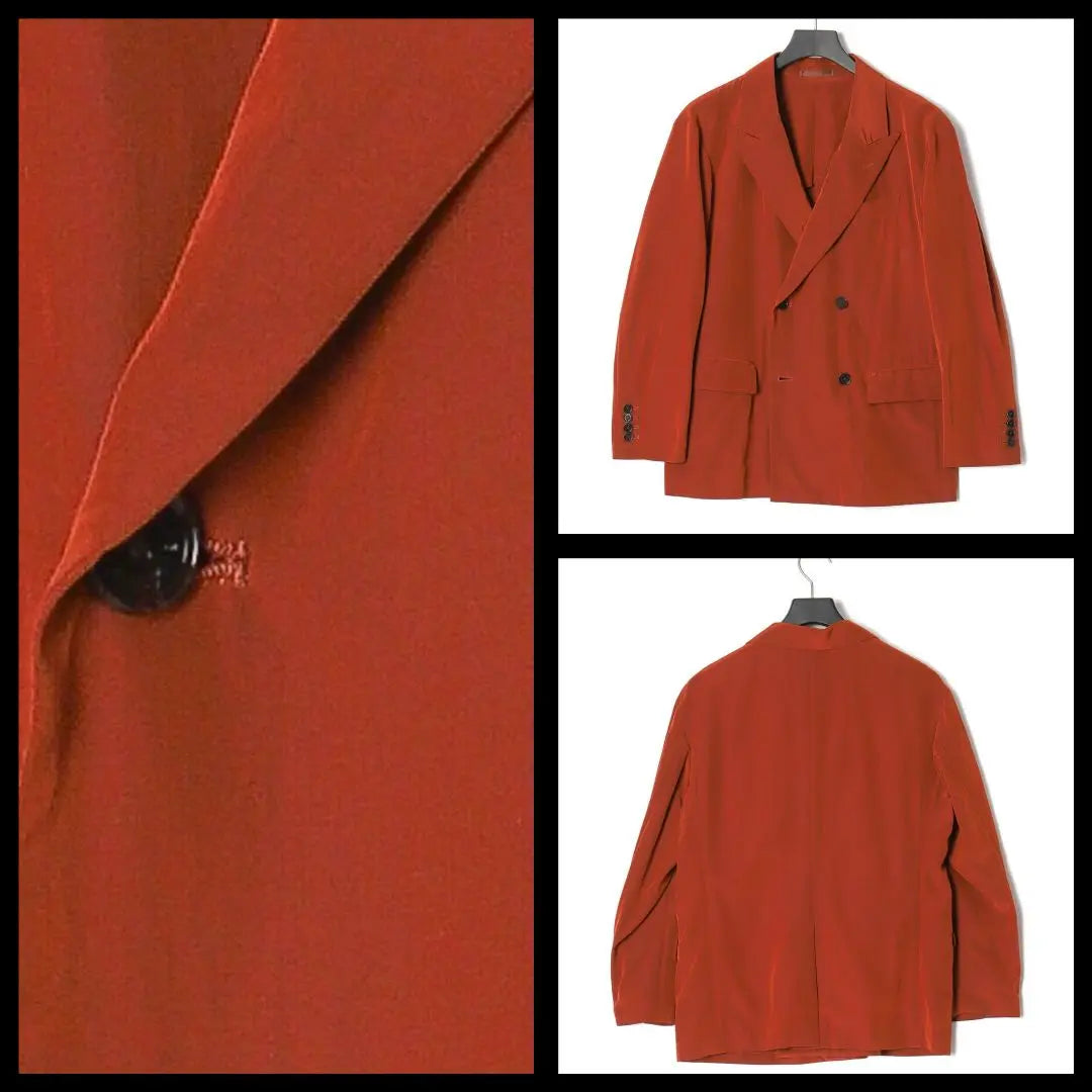 ♂New double tailored jacket [LOVELESS] Red brown plain S