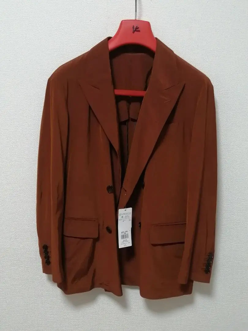 ♂New double tailored jacket [LOVELESS] Red brown plain S