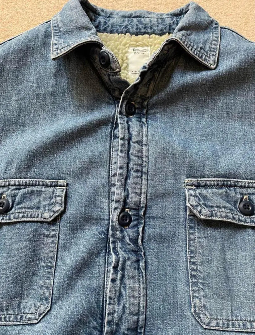 ronherman boa lining denim jacket coverall | ronherman ロンハーマン 裏ボア デニムジャケット カバーオール