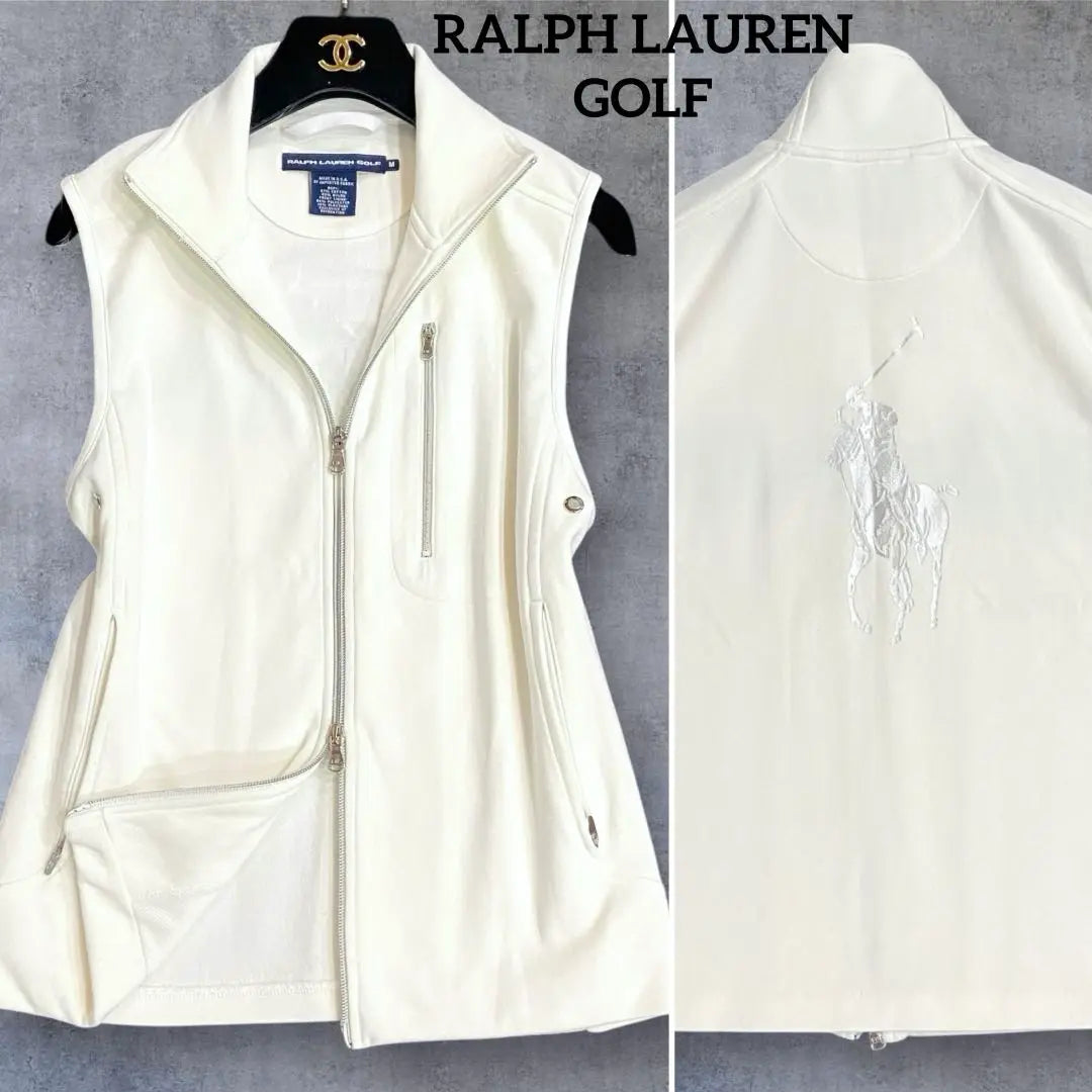 Ralph Lauren Golf Vest Big Pony Mujer Golf Wear | ラルフローレン ゴルフ ベスト ビッグポニー レディース M ゴルフウェア