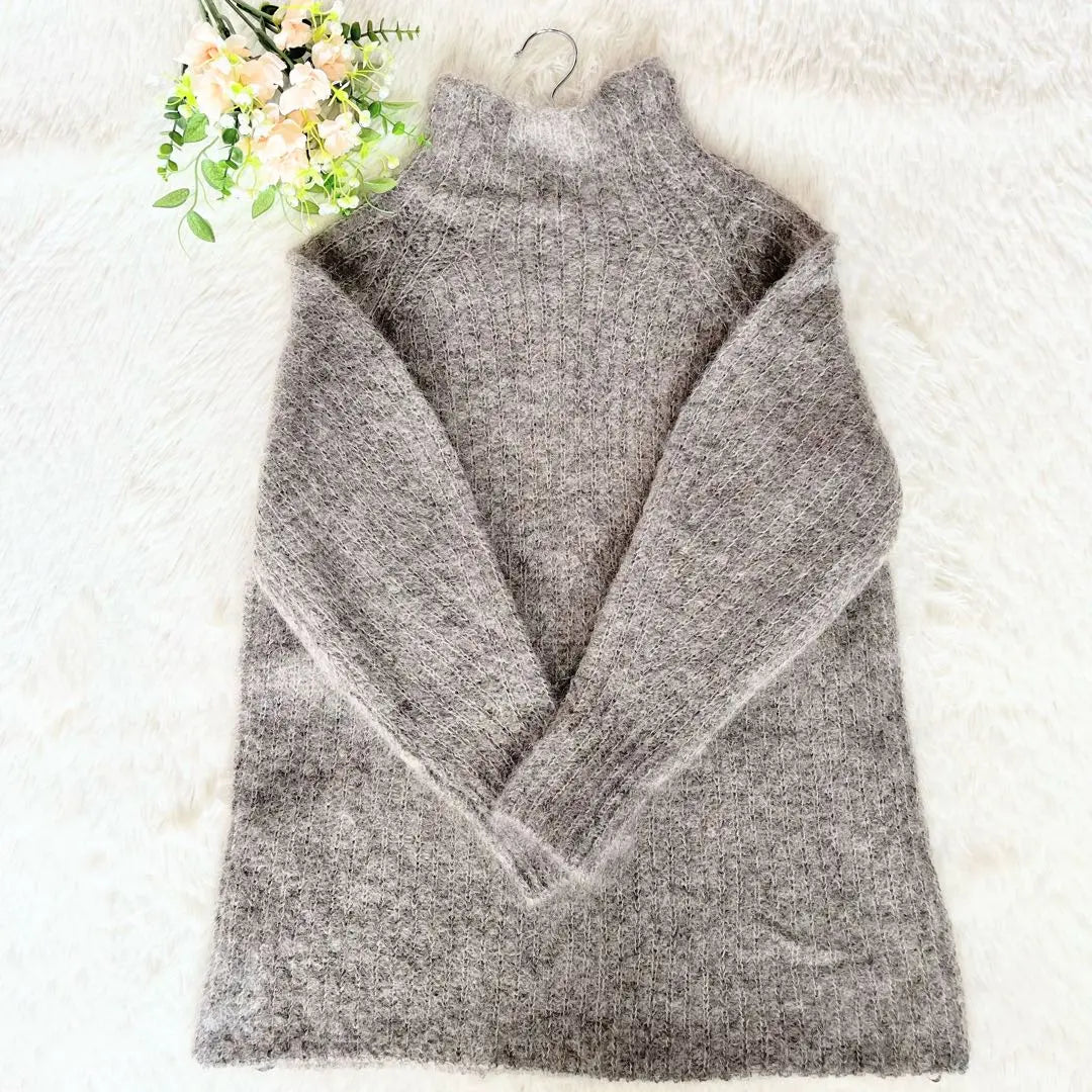 ♡ Journal Standard Relume Mohair Blend Knit High Neck F