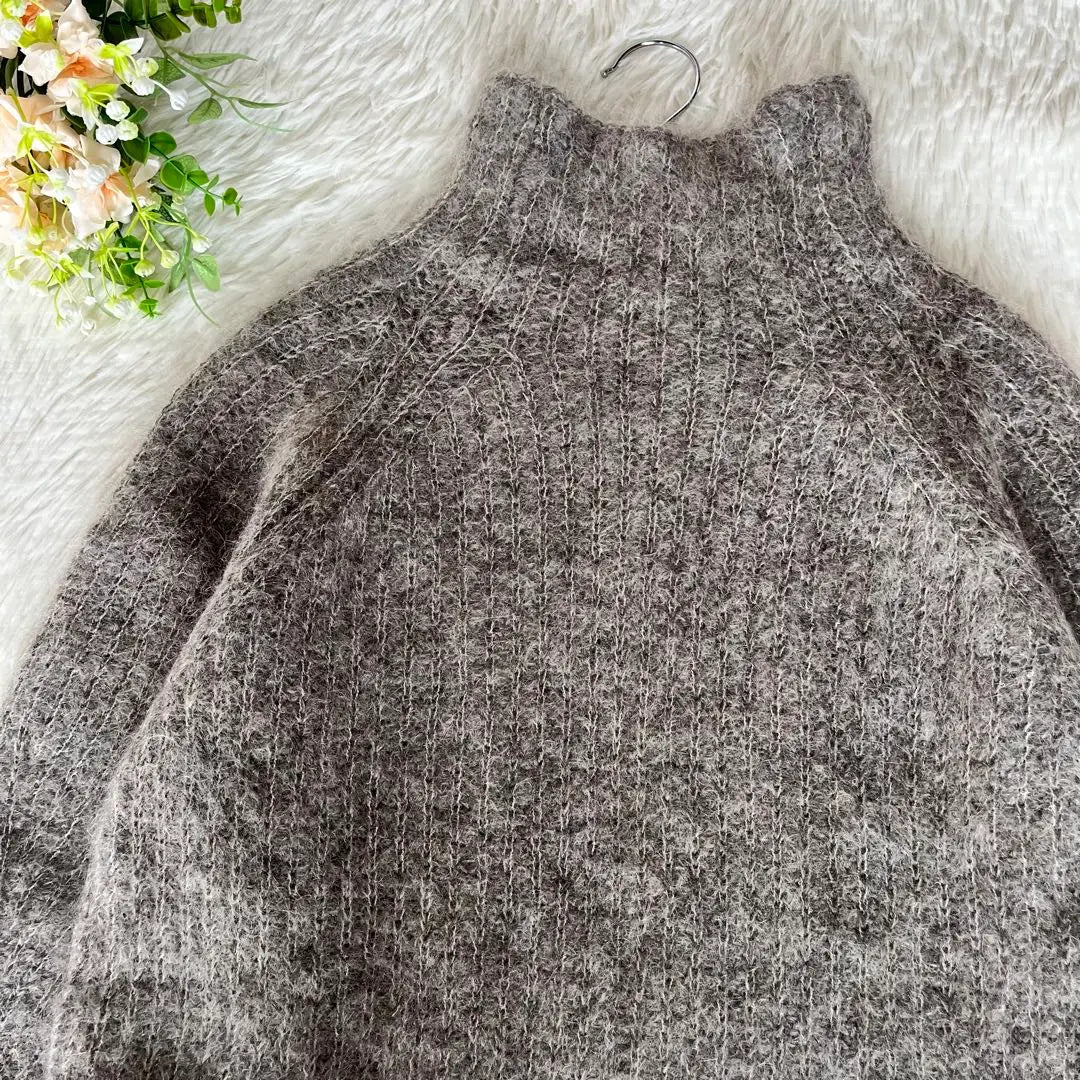 ♡ Journal Standard Relume Mohair Blend Knit High Neck F