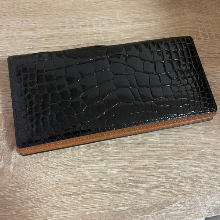 [Price reduction] Crocodile Crocodile Long Wallet Cost 120,000 yen