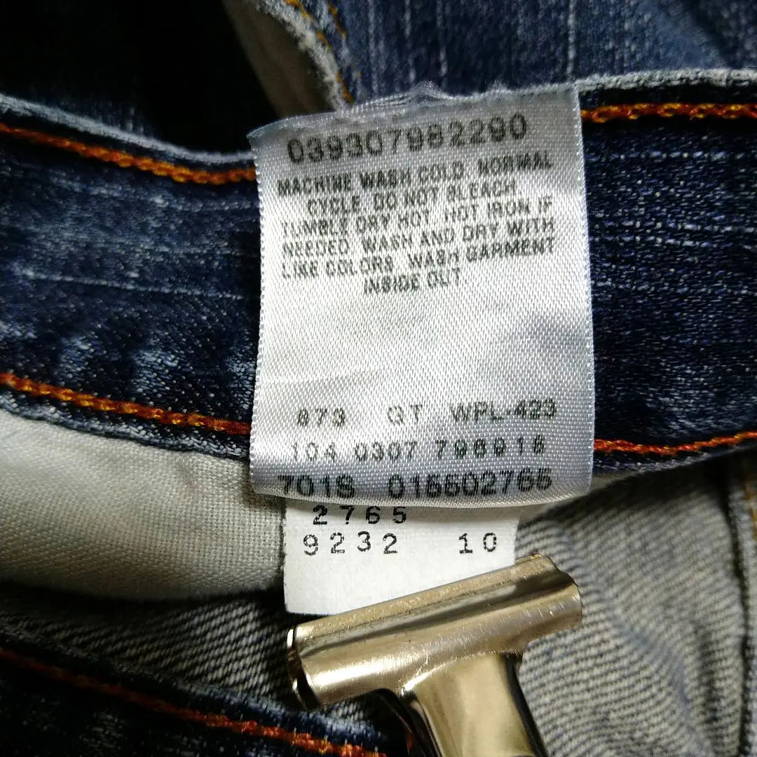 W50 L30 Levi's 550 Relaxing Buggy Super Big Denim