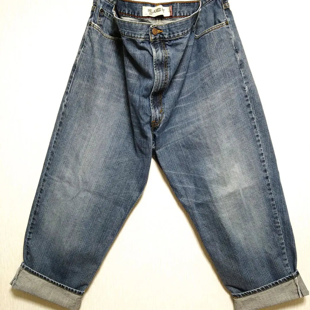 W50 L30 Levi's 550 Relaxing Buggy Super Big Denim