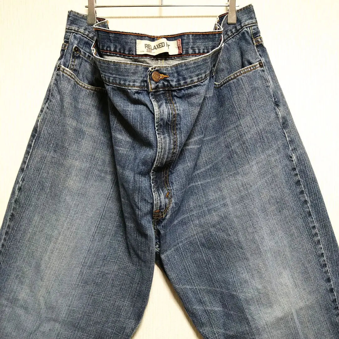 W50 L30 Levi's 550 Relaxing Buggy Super Big Denim