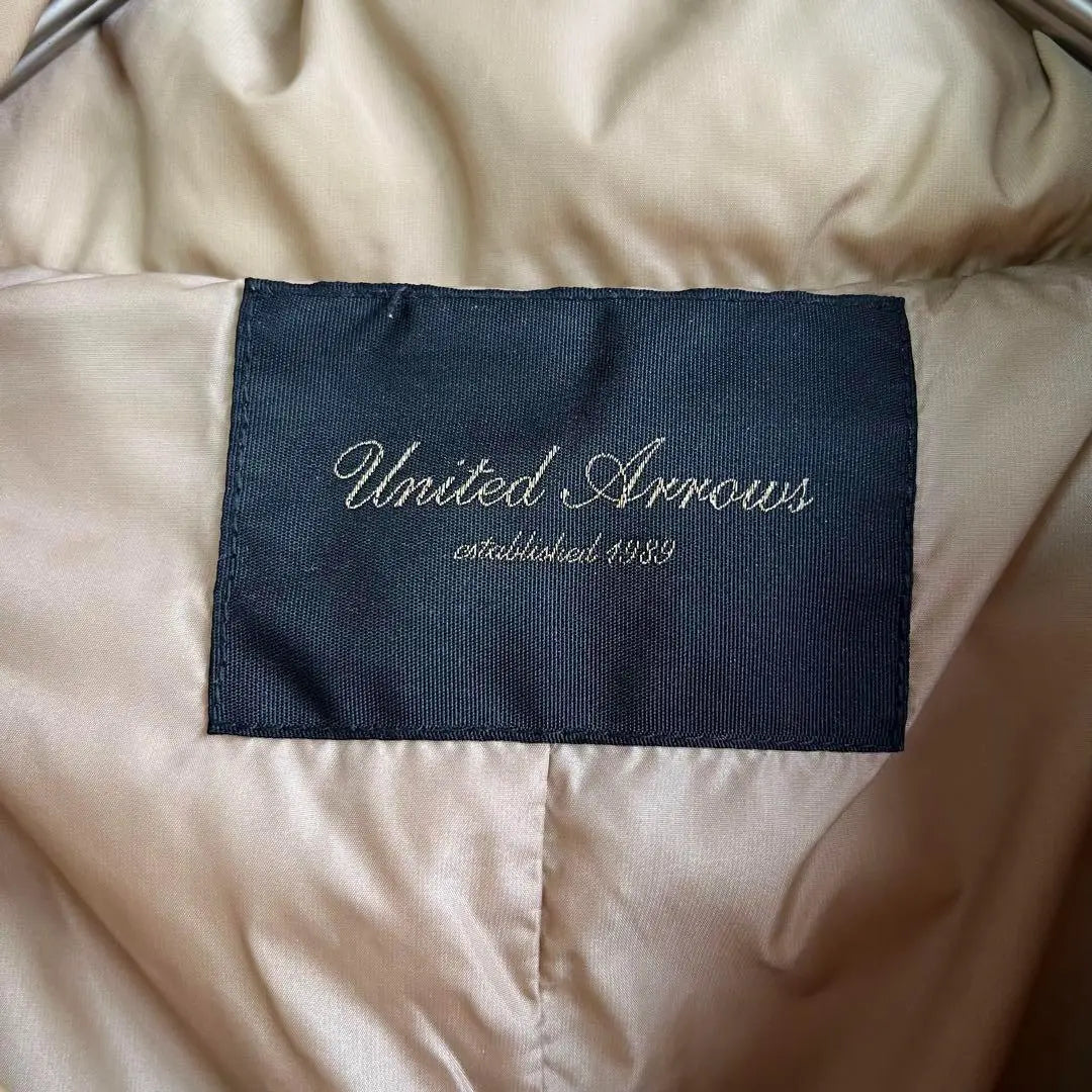 United Arrows Damas Down Court A Line Beige 36 S | 36 S