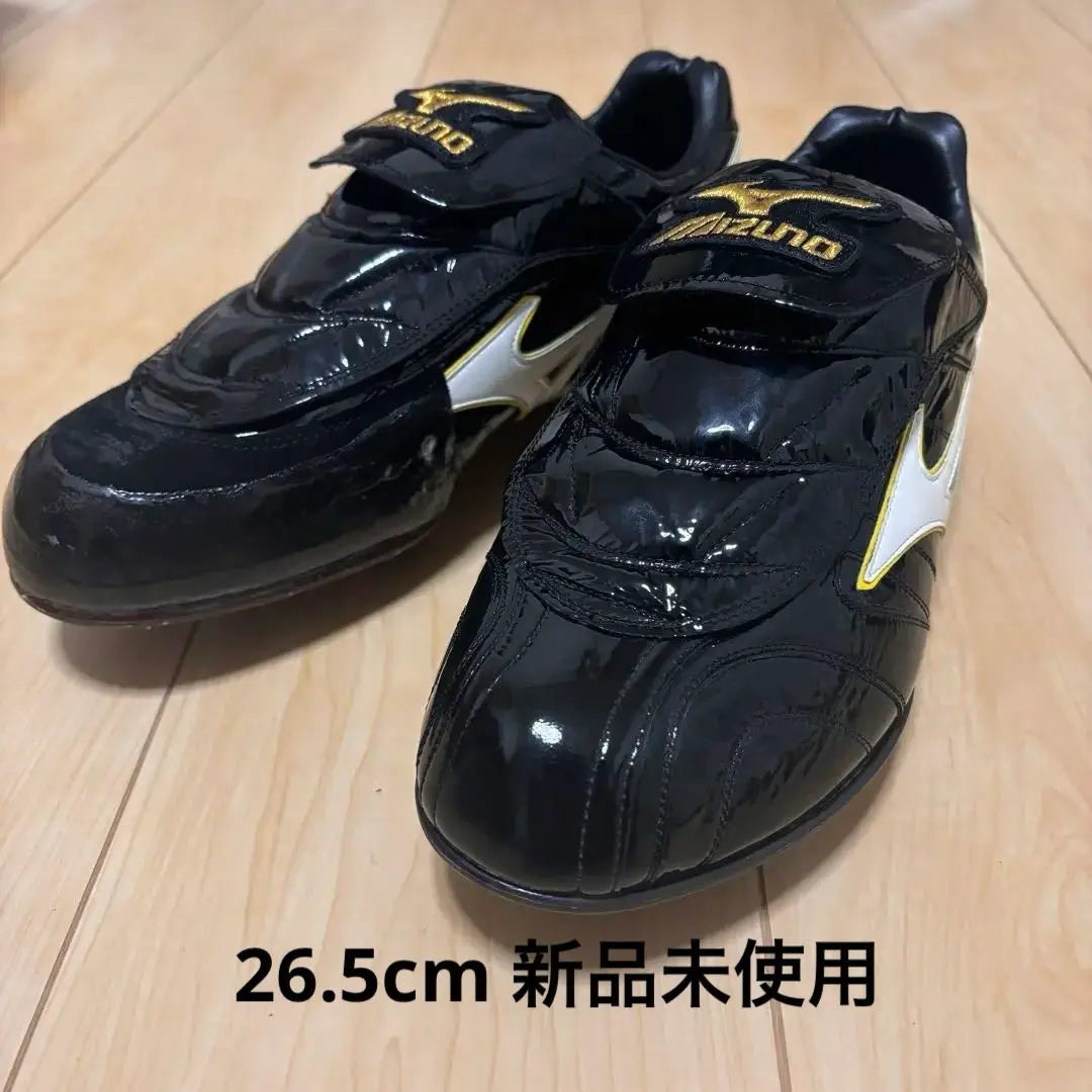 mizuno pro spike right pitcher 26.5 Softbank Hawks unused | mizuno pro スパイク 右投手 26.5 ソフトバンクホークス未使用品