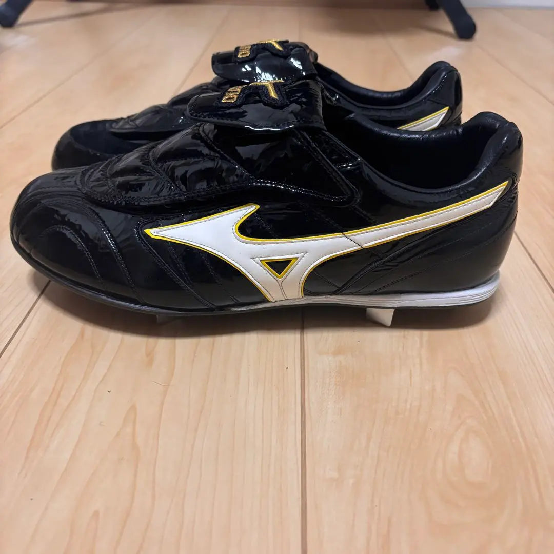 lanzador derecho mizuno pro Spike 26.5 Softbank Hawks sin usar | mizuno pro スパイク 右投手 26.5 ソフトバンクホークス未使用品