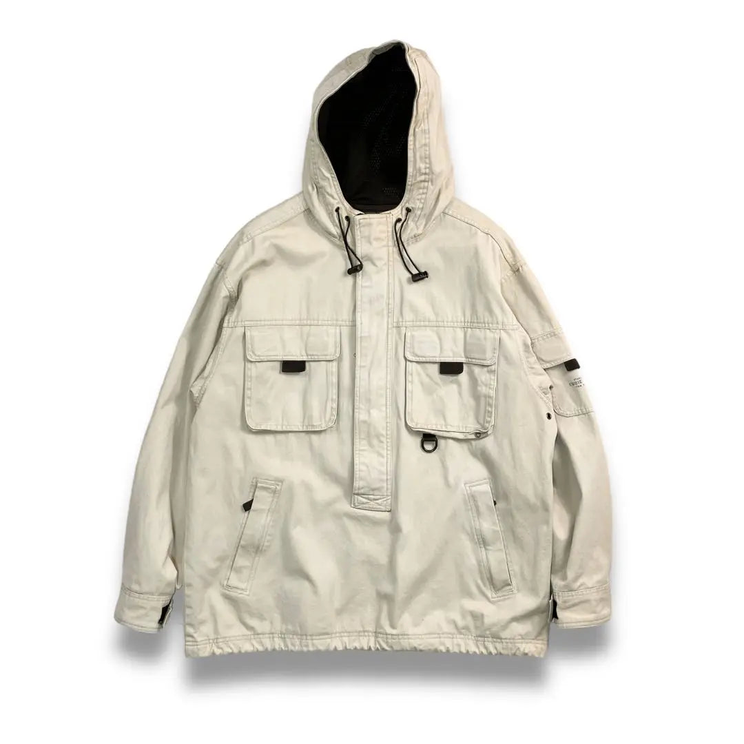 00S Y2k Edy Bauer Cotton Anorak Parker Skanolak