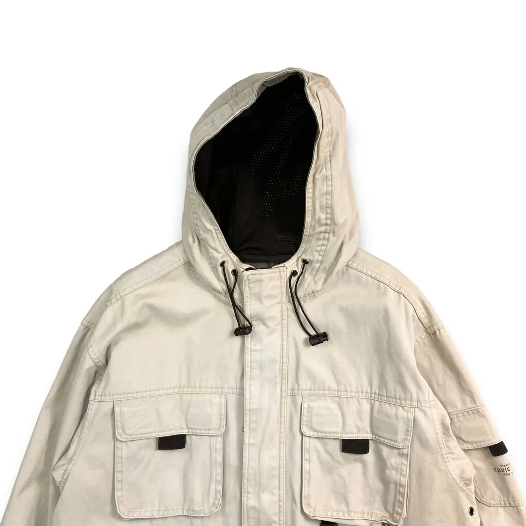 00S Y2k Edy Bauer Cotton Anorak Parker Skanolak