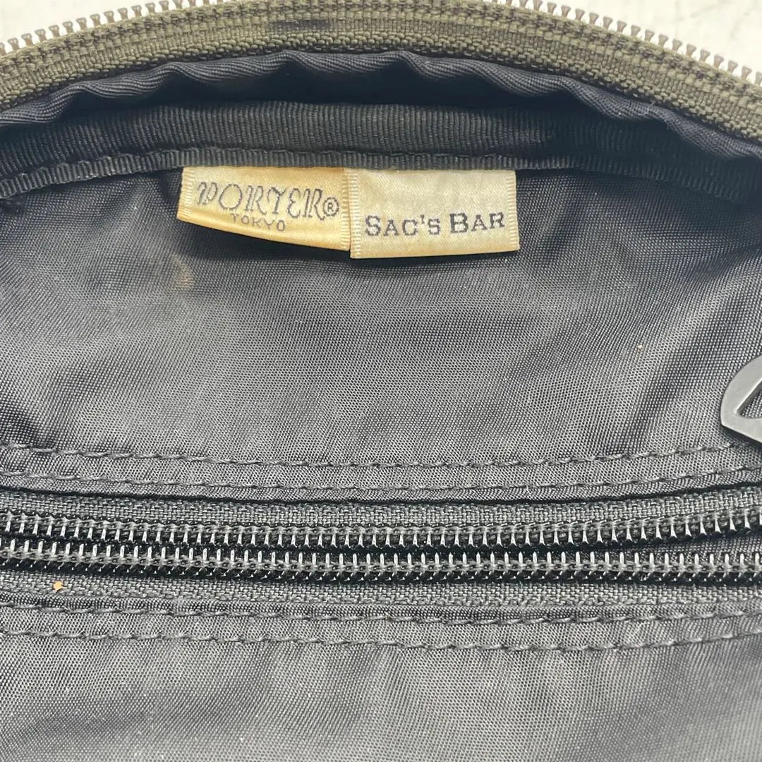 ★ BN3013 Porter SAC'S Bar Bolsa para cadáveres Storm separada | ★BN3013ポーター SAC'S BAR別注 ストーム ボディバッグ