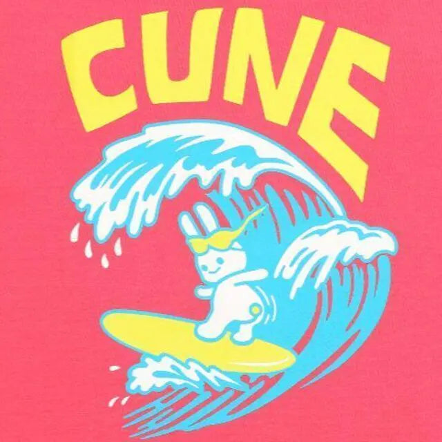 Camiseta nueva de conejo cune surfeando XL conejo rojo jengibre