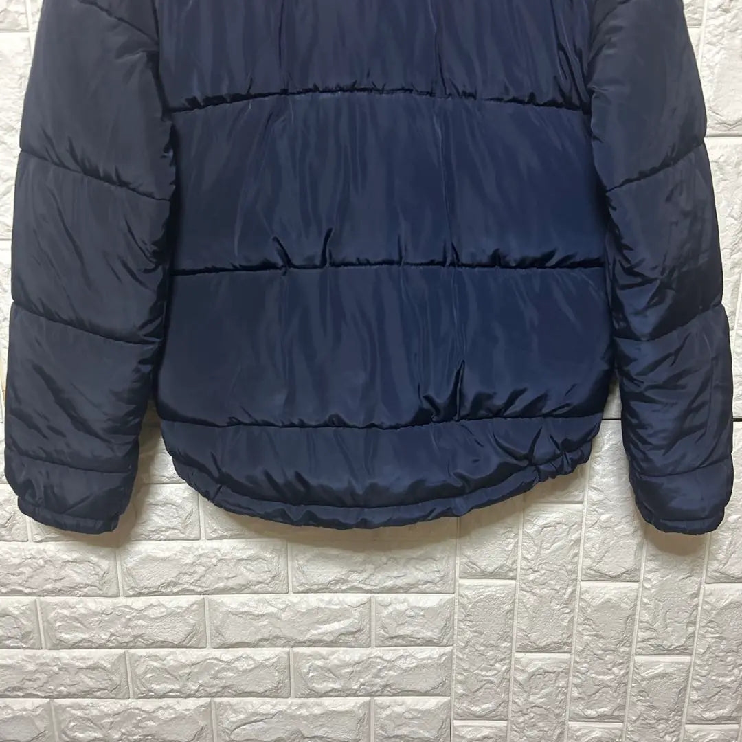 Antiballistic down jacket dark blue