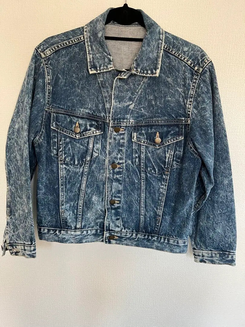 Chemical wash denim jacket | ケミカルウォッシュ・デニムジャケット