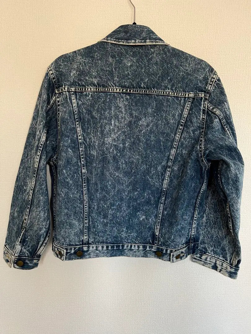 Chemical wash denim jacket | ケミカルウォッシュ・デニムジャケット