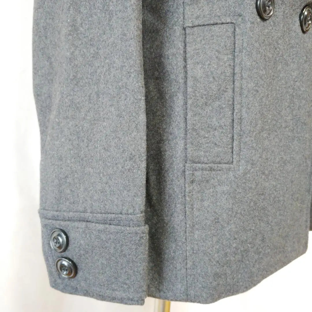 [New and unused] New York & Company Wool Coat M, Size 8 Gray [133]