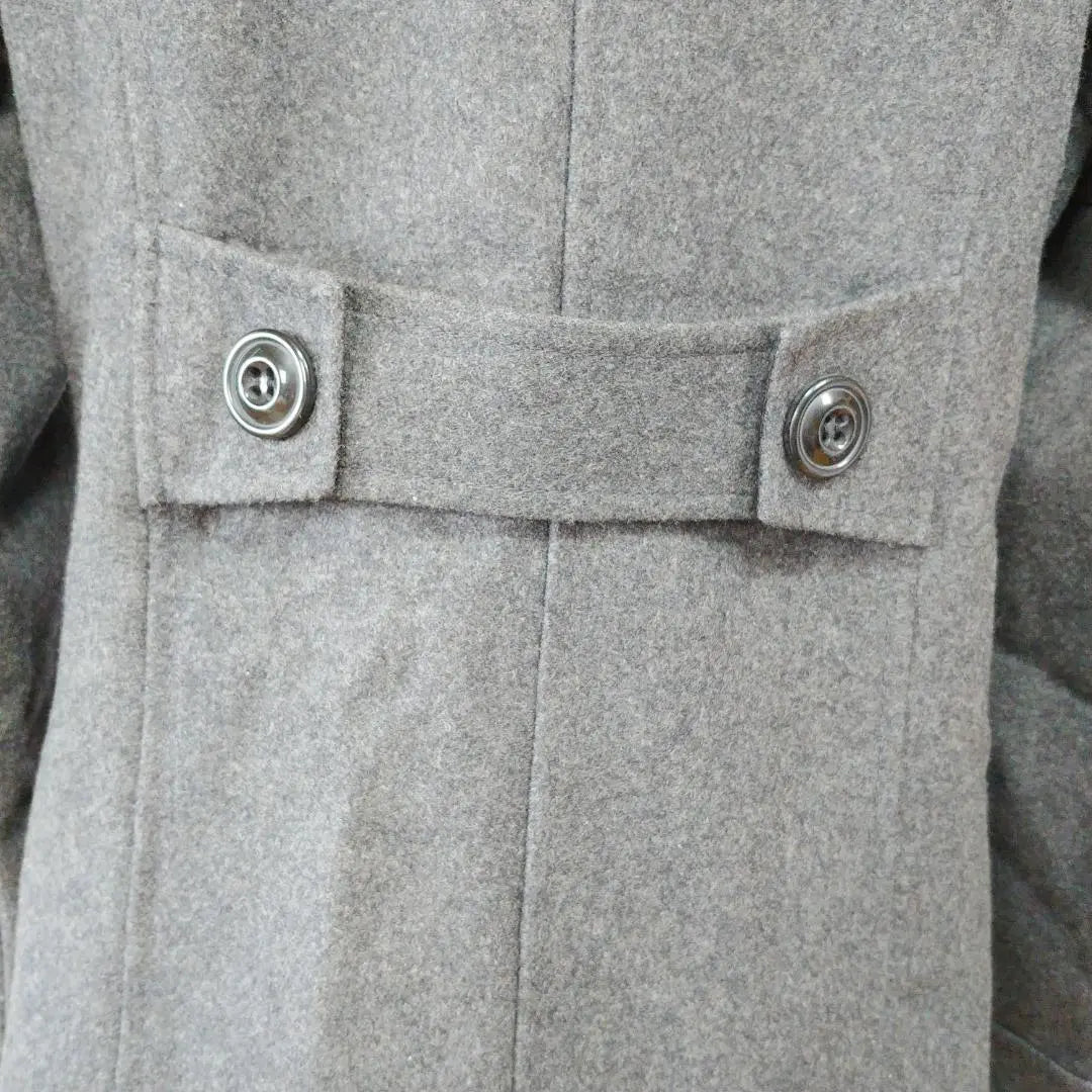 [New and unused] New York & Company Wool Coat M, Size 8 Gray [133]